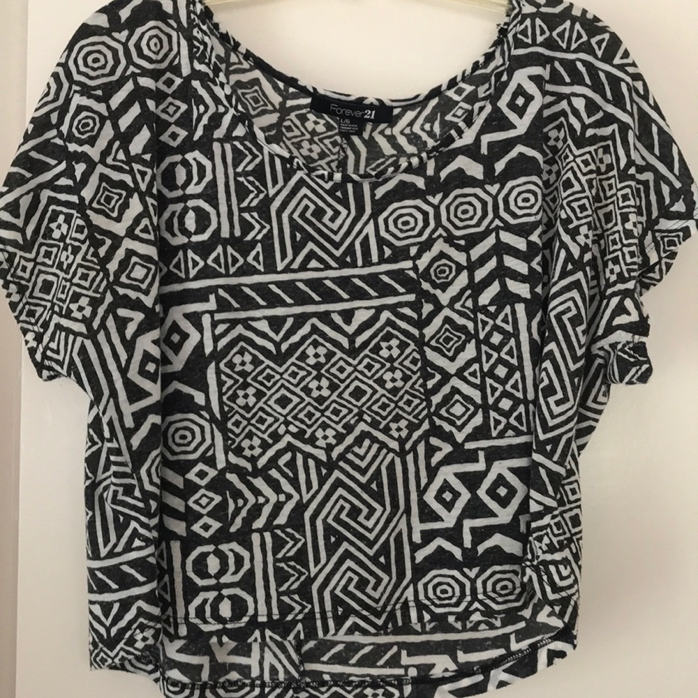 Forever 21 | Tribal Crop Top